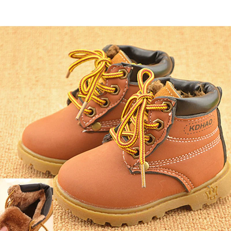 Lug-Soled Boots with Laces for Children Multivariant-9